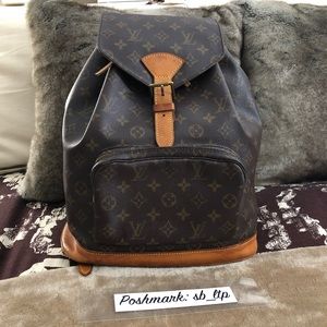 Vintage Louis Vuitton Montsouris GM Backpack